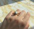 Marble Open Ring