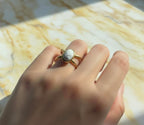 Marble Open Ring