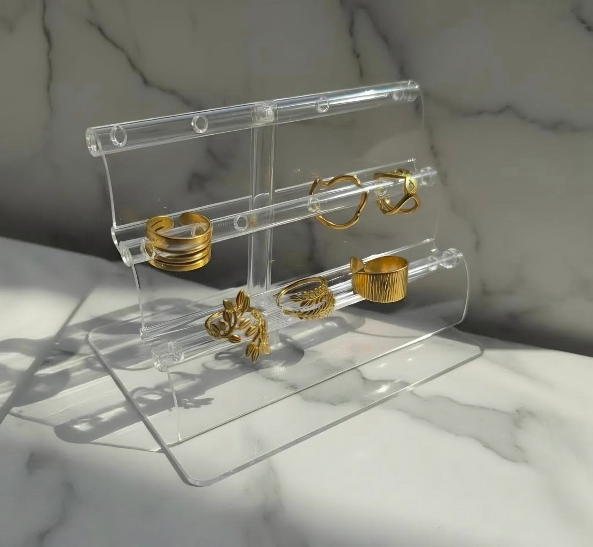 Set of 6pc Adjustable Rings