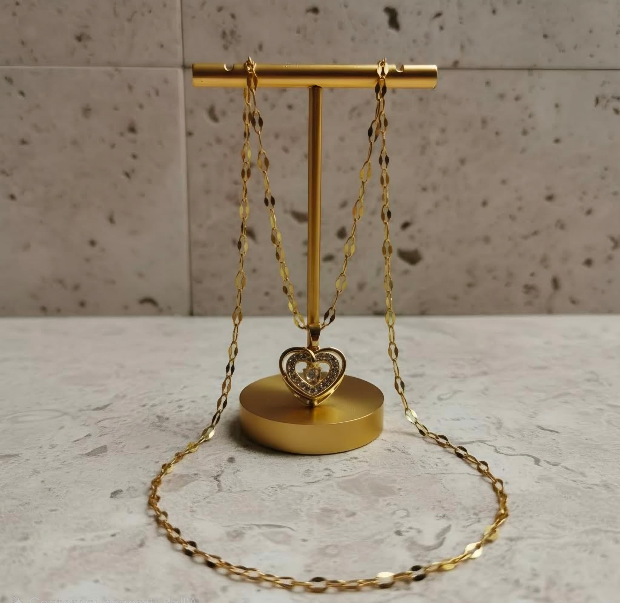 Aura Heart Necklace