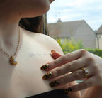Square Zircon Necklace