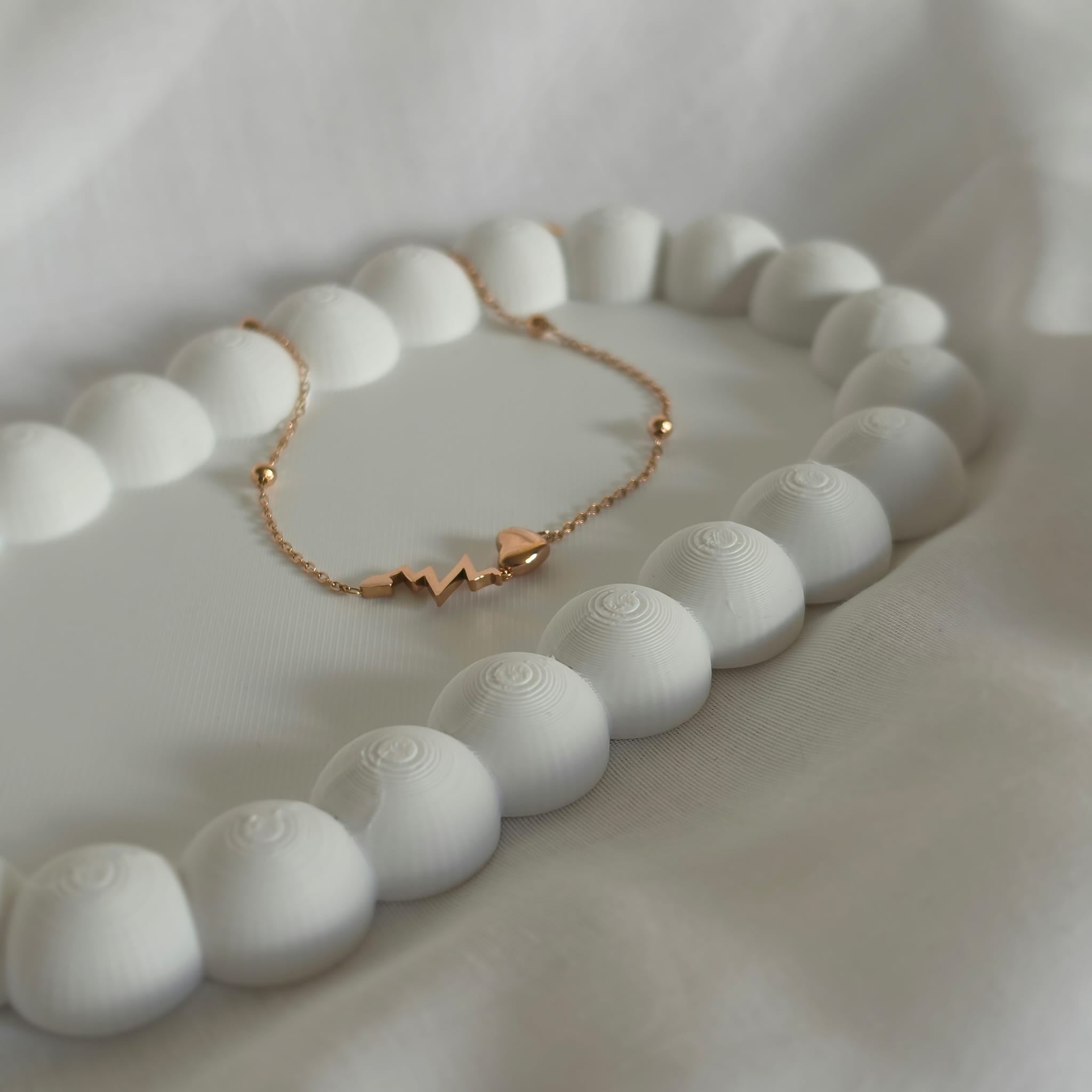 Heartbeat Anklet
