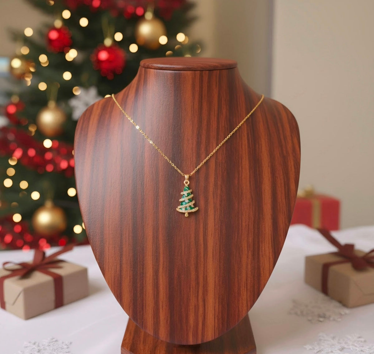 Golden Noel Necklace