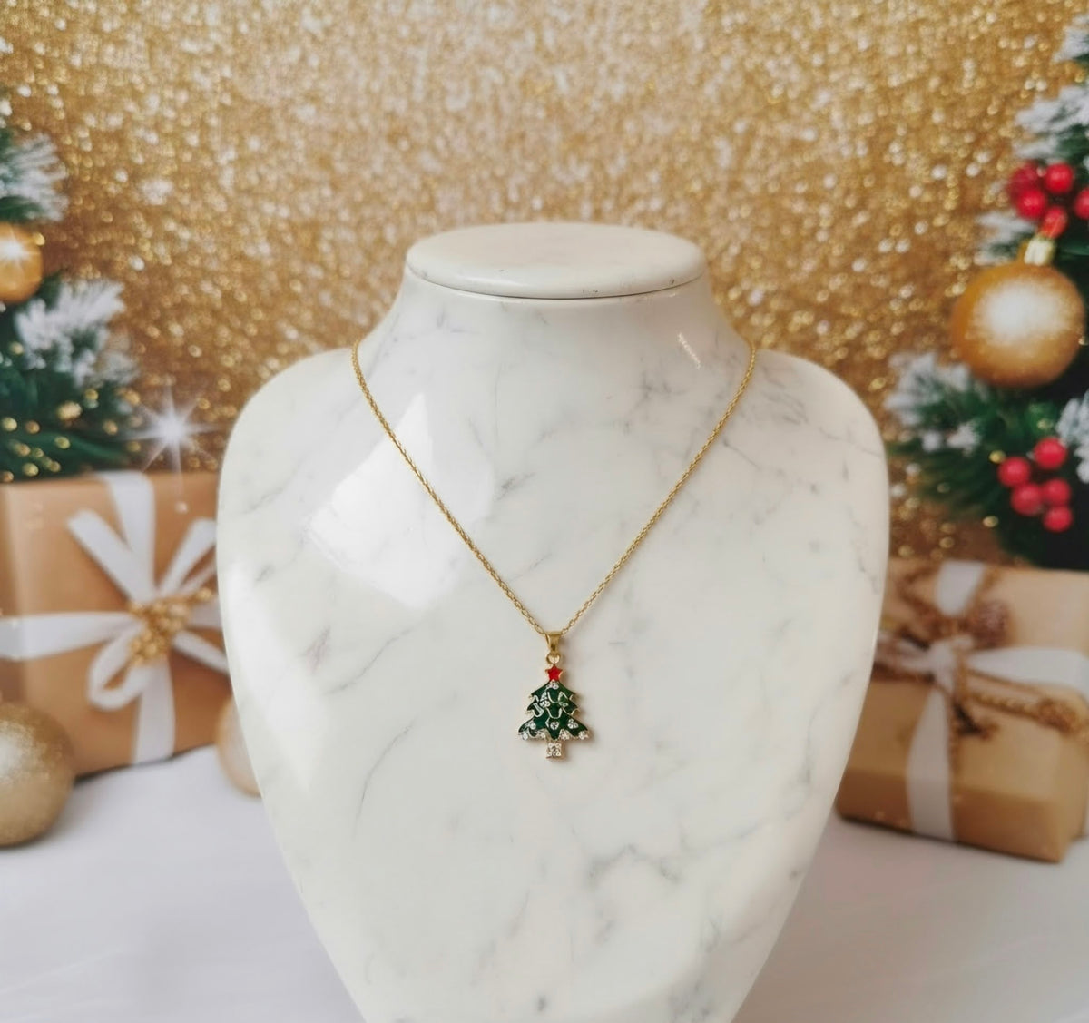 Evergreen Sparkle Necklace