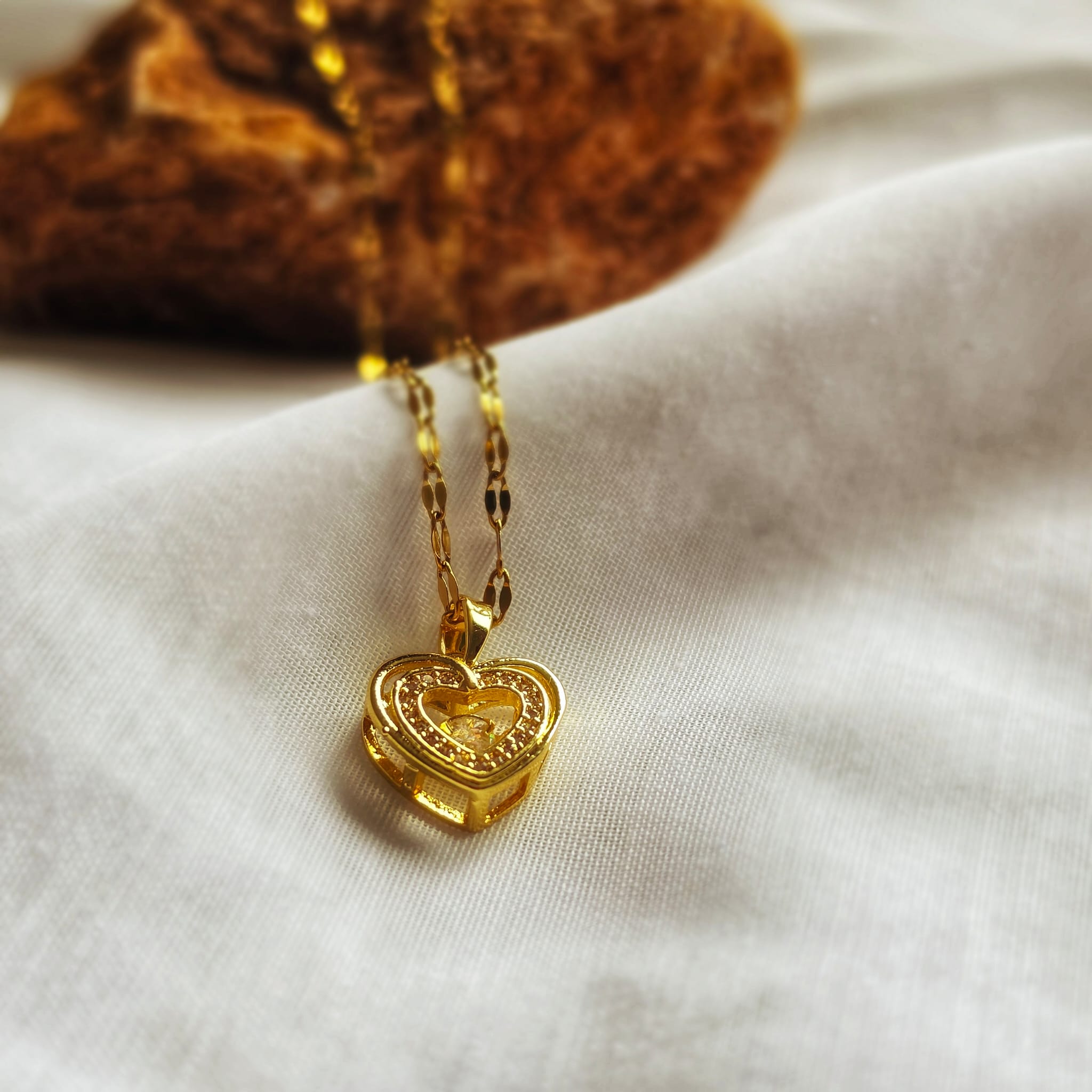 Aura Heart Necklace