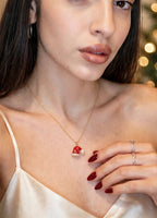 Santa's Hat Necklace