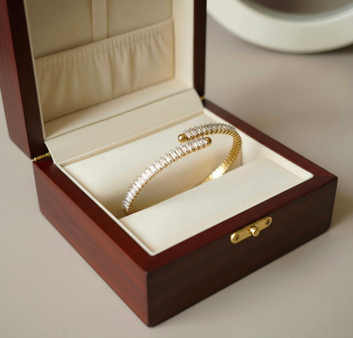 Sovereign Open Tennis Bracelet