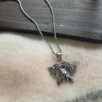 Double Axe Necklace