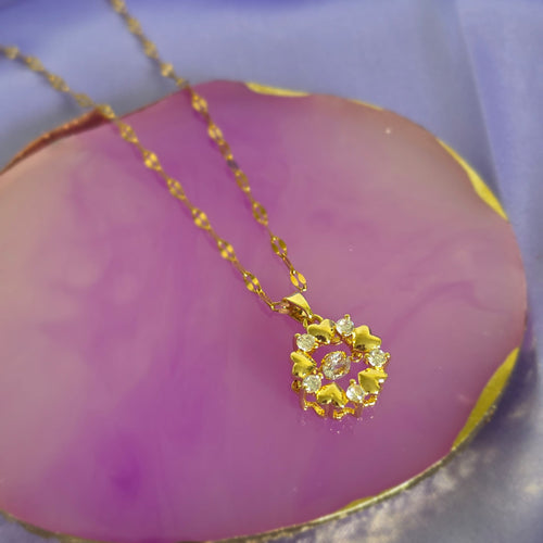 Aurea Circle Necklace