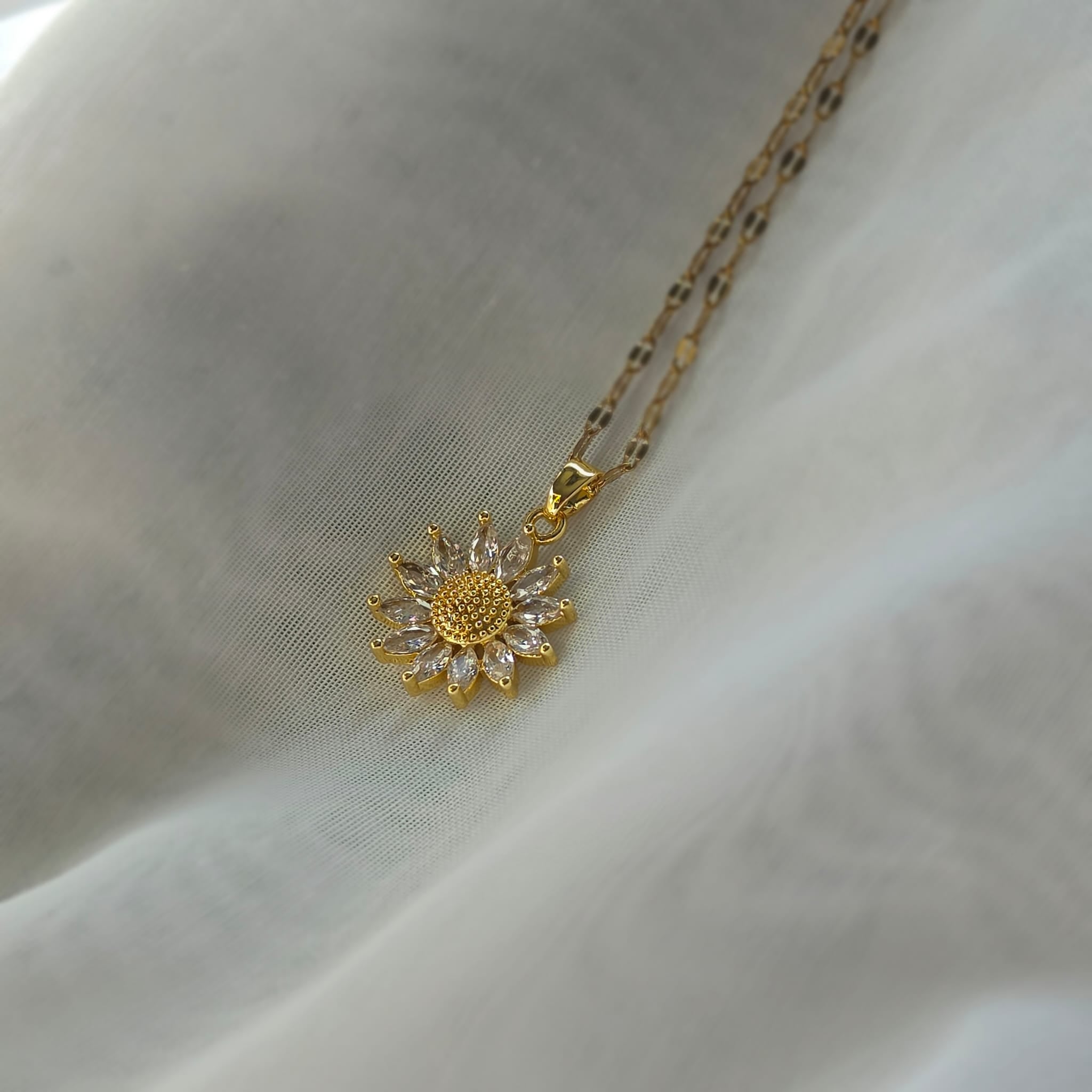 Sunflower Necklace